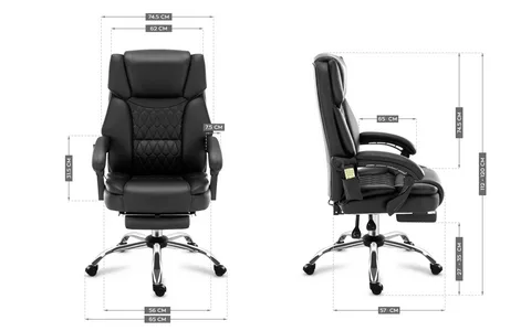 تصویر 4 از صندلی اداری فریم فلزی با ساختار مقاوم